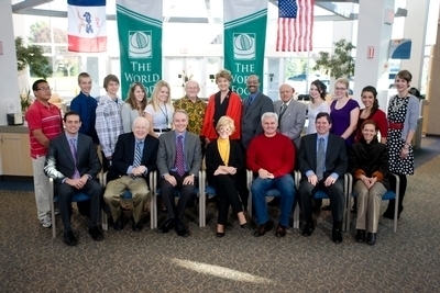 EXPERTS: Christopher Dowswell, Sasakawa Africa Association (SAA); Dr. Natalie Hahn, Malaika Foundation; Awoke Dollisso, Iowa State University; Dr. M.S. Swaminathan, 1987 WFP Laureate   STUDENTS: Sydney Stecker, Boone HS; Dmytro Kubrak, Flex Program; Andrew King, Harding HS; Colton Hoferer, Lincoln North Star HS; Gretchen Mohr, North Scott HS; Mariah Reeves, Prairie HS; Laura Novotny, Riverside HS; Alyssa Pritts, TST Boces - Trumansburg HS; Taylor Benn, Western Dubuque HS