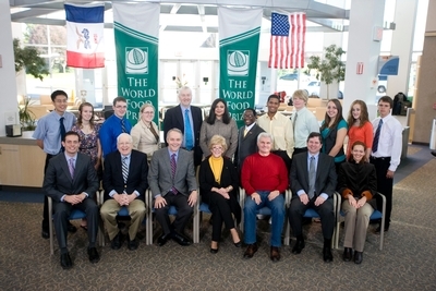 EXPERTS: Dr. John D.H. (Dyno) Keatinge, AVRDC - The World Vegetable Center; Lopa Basu, Ohio State University; Dr. Andrew Manu, Iowa State University  STUDENTS: Daniel Hsieh, A&M Consolidated HS; Malayne Meyer, Charles City HS; Colby Gochanour, Eagle Grove HS; Carly Winchell, Interstate 35 HS; Deyon Livingston, Lincoln North Star HS; Lane Duncan, New Diana HS; Taylor Soule, Newton Senior HS; Olivia Hewitt, Switzerland County HS; Evan Sinclair, Wayne Community HS