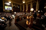 View Image 'The crowd at the Laureate...'