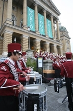 View Image 'The Dowling High School band...'