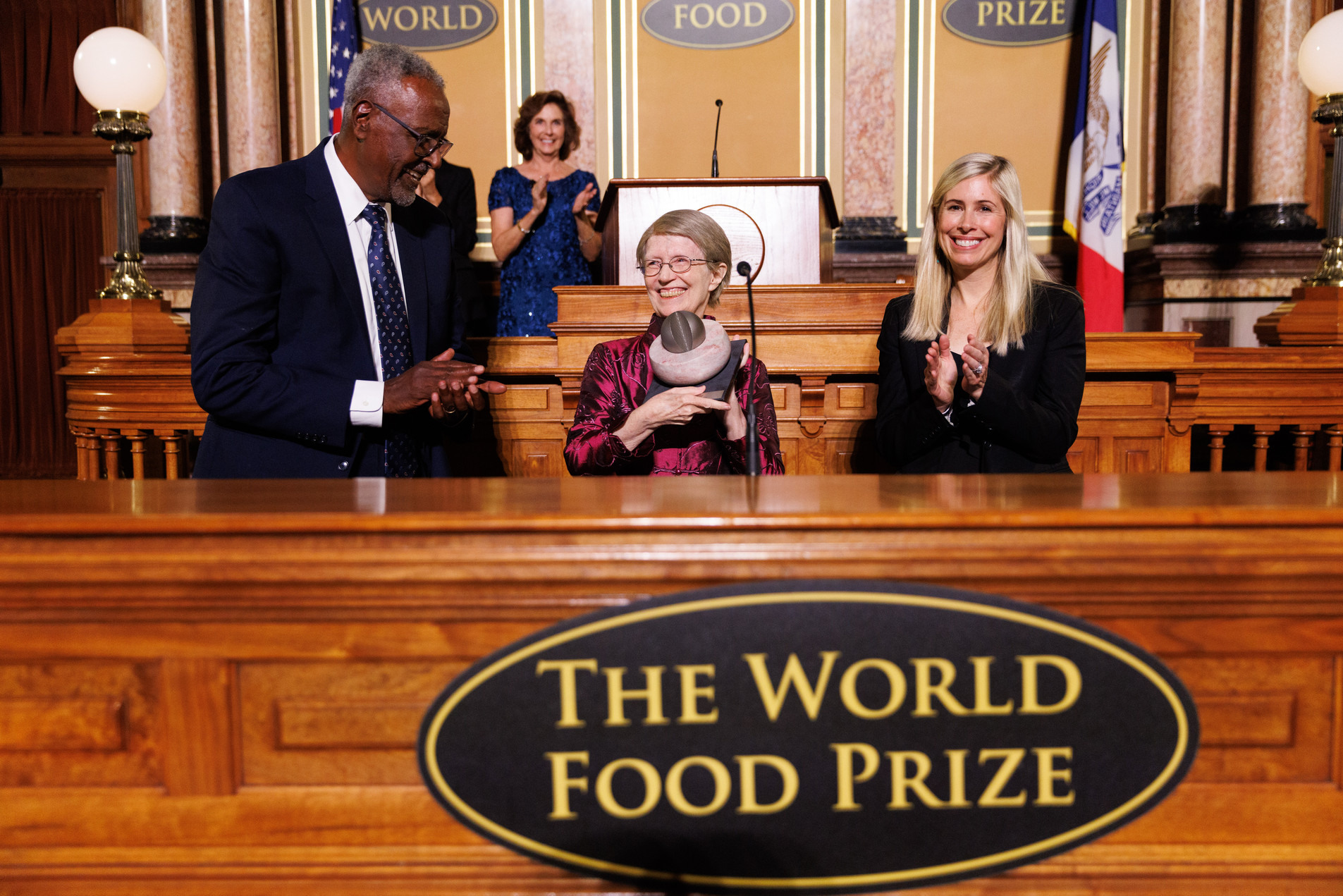 Laureate Award Ceremony The World Food Prize Improving the Quality, Quantity and