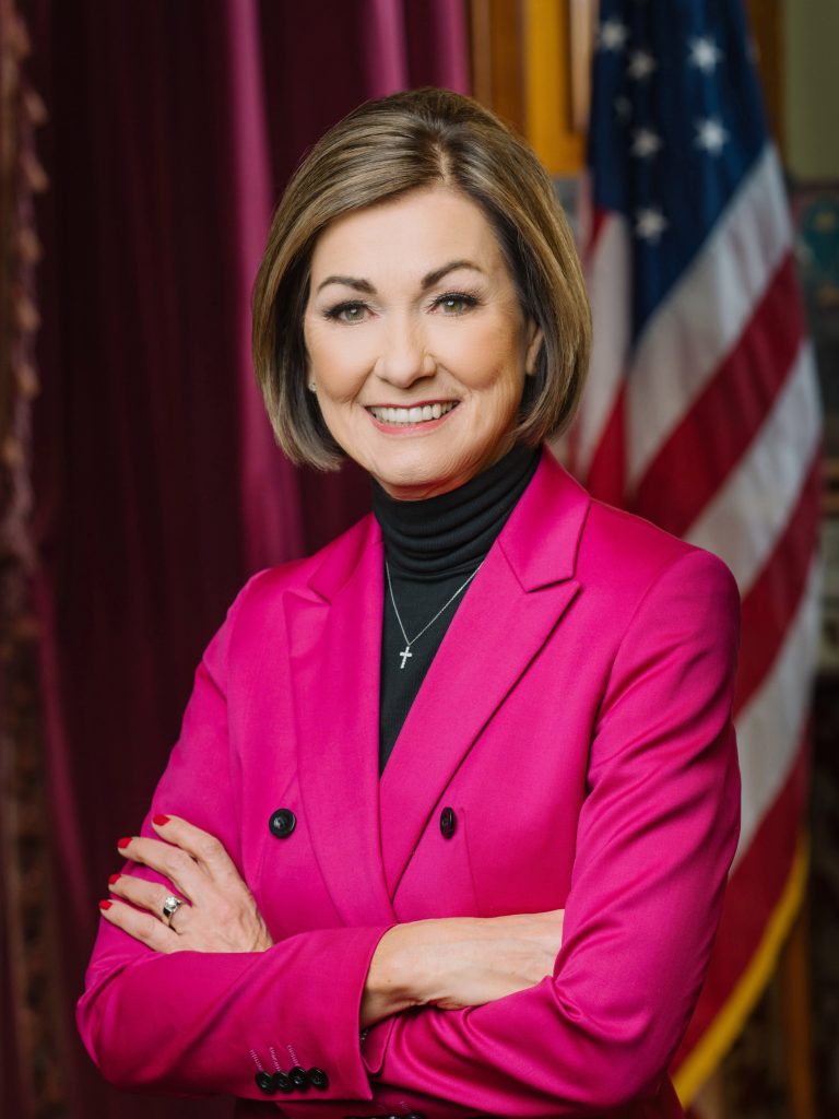 Kim Reynolds, Governor of Iowa